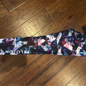 Peloton Kids Leggings - Colorful Geometric Pattern